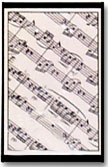 Sheet Music Deck of Cards